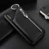 Genuine Leather iPhone X Pocket Case - Semper Fi Leather