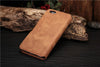 Brown Leather iPhone Wallet Case - Semper Fi Leather
