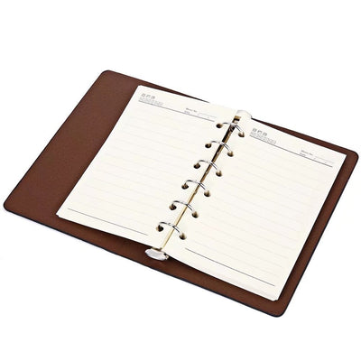 Classic Leather Business Notebook - Semper Fi Leather