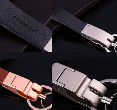 Luxury Leather Strap Keychain - Semper Fi Leather