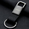 Geometric Leather Keychain - Semper Fi Leather