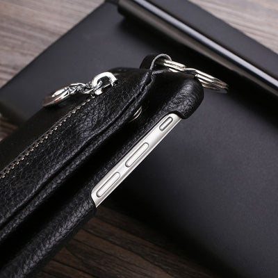 Genuine Leather iPhone Pocket Case - Semper Fi Leather