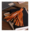 Leather Tassel Lightning Cable Keychain - Semper Fi Leather