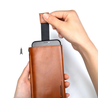 Business Style Smartphone Wallet - Semper Fi Leather
