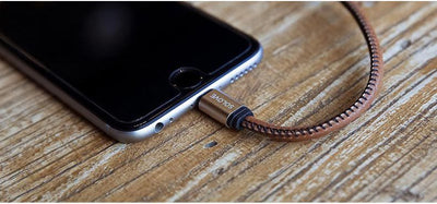 Leather Lightning Cable - Semper Fi Leather
