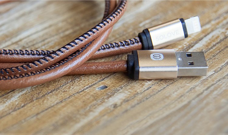 Leather Lightning Cable - Semper Fi Leather