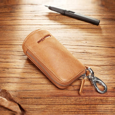 Leather Keychain Wallet - Semper Fi Leather