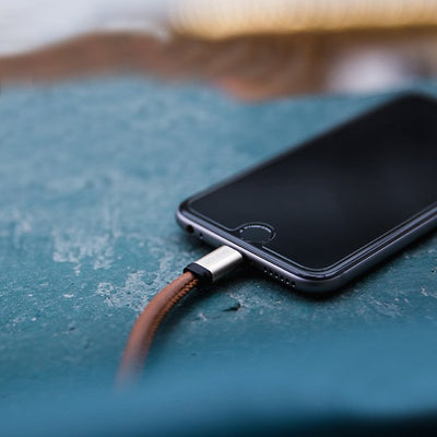 Leather Lightning Cable - Semper Fi Leather