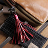 Leather Tassel Lightning Cable Keychain - Semper Fi Leather