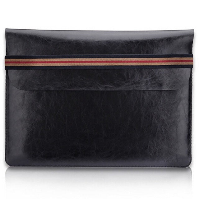 Simple PU Leather For MacBook Air Pro Retina 11 13 inch Laptop Bag Case Sleeve Notebook Carry Bag For Macbook air Case Pouch - Semper Fi Leather