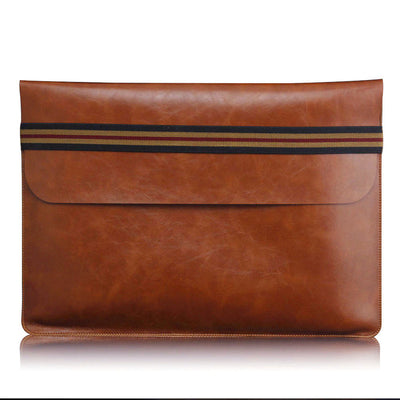 Simple PU Leather For MacBook Air Pro Retina 11 13 inch Laptop Bag Case Sleeve Notebook Carry Bag For Macbook air Case Pouch - Semper Fi Leather