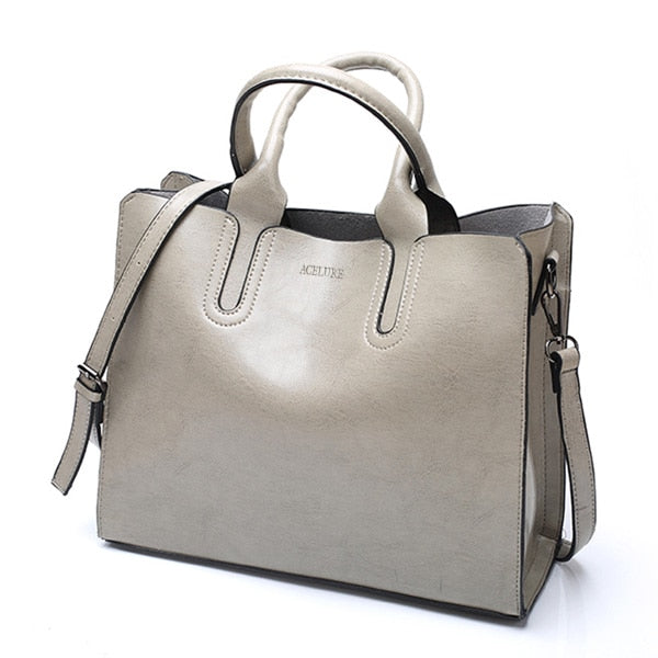 ACELURE Leather Handbags Big Women Bag High Quality Casual Female Bags Trunk Tote Spanish Brand Shoulder Bag Ladies Large Bolsos - Semper Fi Leather