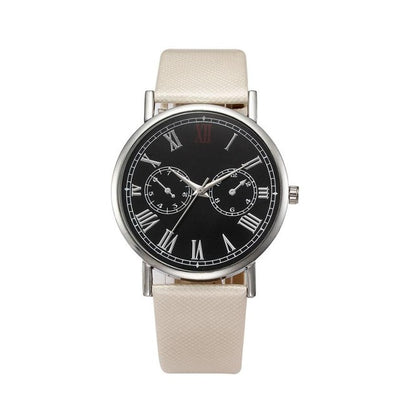 Luxury Top Brand Men Watch Retro Design Leather Band Analog Alloy Quartz Stainless Steel Business Wrist Watch relogio masculino - Semper Fi Leather