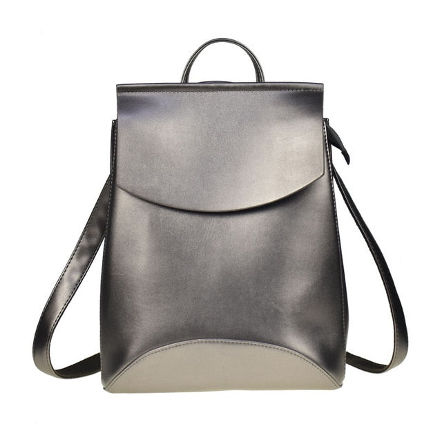 Fashion Women Backpack High Quality Youth Leather Backpacks for Teenage Girls Female School Shoulder Bag Bagpack mochila - Semper Fi Leather