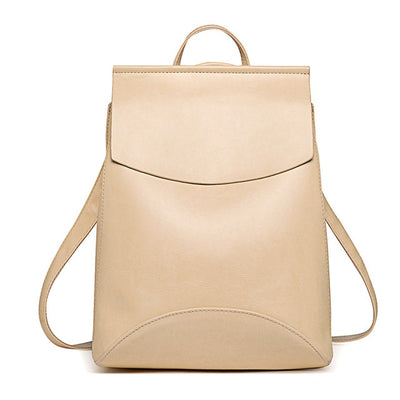 Fashion Women Backpack High Quality Youth Leather Backpacks for Teenage Girls Female School Shoulder Bag Bagpack mochila - Semper Fi Leather