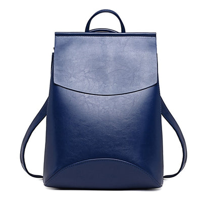 Fashion Women Backpack High Quality Youth Leather Backpacks for Teenage Girls Female School Shoulder Bag Bagpack mochila - Semper Fi Leather
