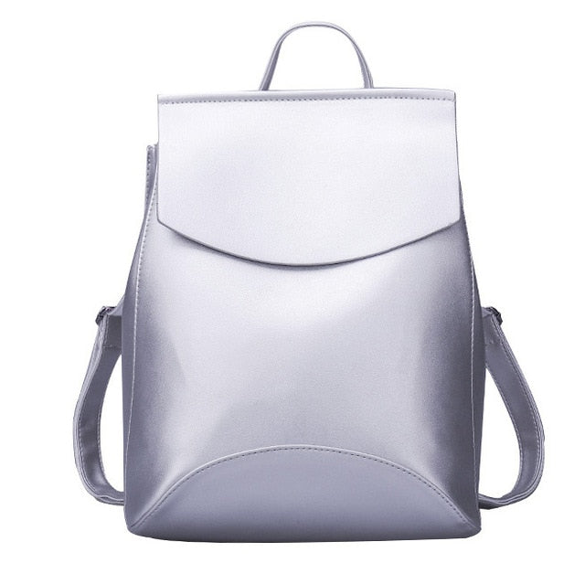 Fashion Women Backpack High Quality Youth Leather Backpacks for Teenage Girls Female School Shoulder Bag Bagpack mochila - Semper Fi Leather
