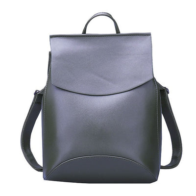 Fashion Women Backpack High Quality Youth Leather Backpacks for Teenage Girls Female School Shoulder Bag Bagpack mochila - Semper Fi Leather
