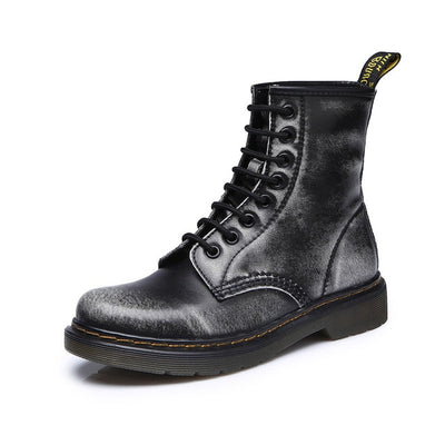 2018 Boots Women Genuine Leather Shoes For Winter Boots Shoes Woman Fashion Warm Genuine Leather Botas Mujer Female Ankle Boots - Semper Fi Leather