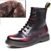 2018 Boots Women Genuine Leather Shoes For Winter Boots Shoes Woman Fashion Warm Genuine Leather Botas Mujer Female Ankle Boots - Semper Fi Leather