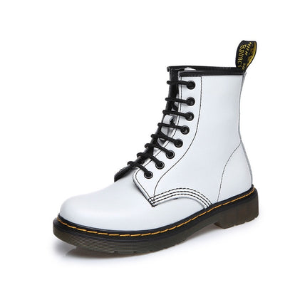 2018 Boots Women Genuine Leather Shoes For Winter Boots Shoes Woman Fashion Warm Genuine Leather Botas Mujer Female Ankle Boots - Semper Fi Leather