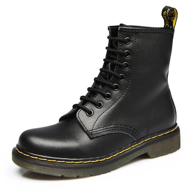 2018 Boots Women Genuine Leather Shoes For Winter Boots Shoes Woman Fashion Warm Genuine Leather Botas Mujer Female Ankle Boots - Semper Fi Leather