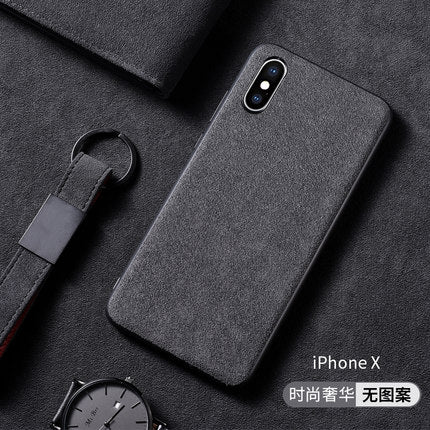 Motorsport AMG Gran Turismo GTR Turn fur cover case for iphone 6 6S plus 7 plus 8 plus X XR XS MAX Luxury car phone leather case - Semper Fi Leather